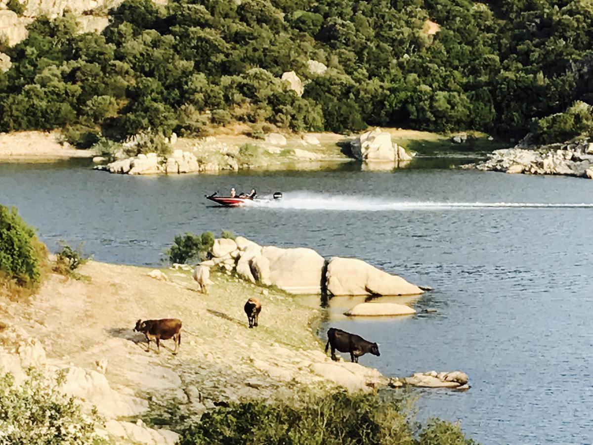 Il Nuraghe Del Lago Coghinas Oschiri Bagian luar foto